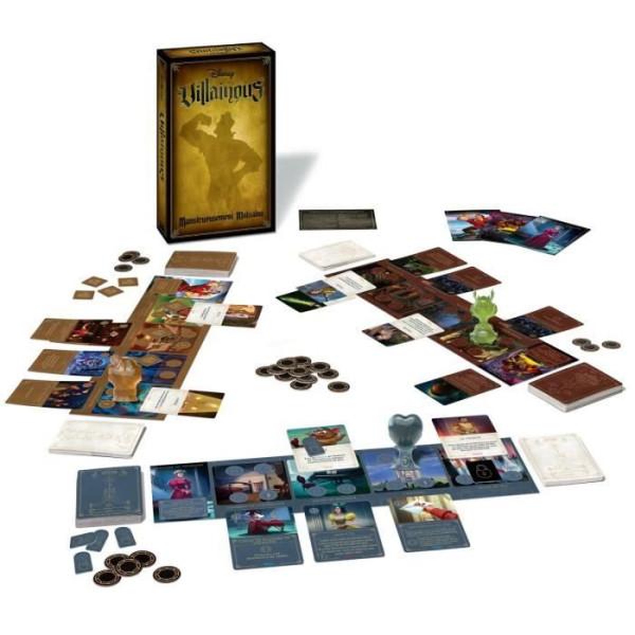Voir la diapositive 3 : RAVENSBURGER Jeu de stratégie Ravensburger Disney Villainous Ext. 4 Monstrueusement malsains