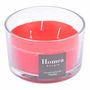 Voir la diapositive 2 : Paris Prix Bougie Parfumée 3 Mèches  Essentiel  13cm Fraise