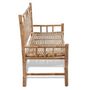 Voir la diapositive 4 : VIDAXL Banc de jardin 120 cm Bambou