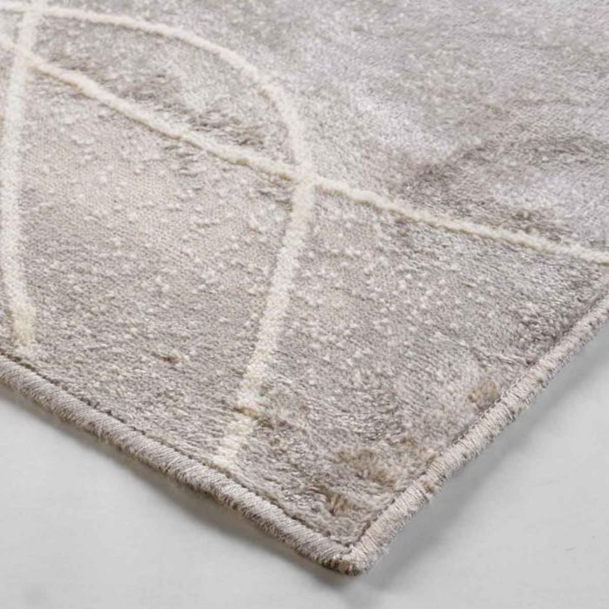 Paris Prix Tapis Déco Tissé  Holi  68x110cm Naturel