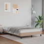 Voir la diapositive 1 : VIDAXL Cadre de lit sans matelas cappuccino 120x190 cm similicuir