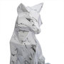 Voir la diapositive 2 : ATMOSPHERA Statuette Déco Origami  Renard  25cm Blanc
