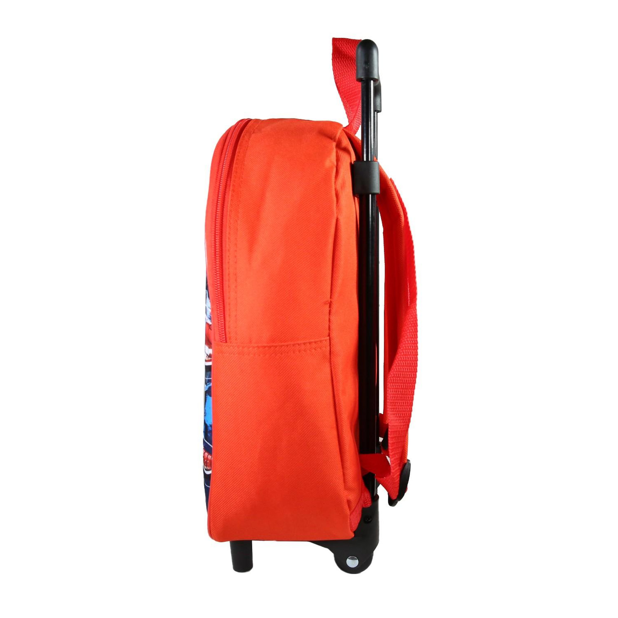 Voir la diapositive 3 : Bagtrotter Sac à dos à roulettes 32 cm maternelle Spiderman Bleu