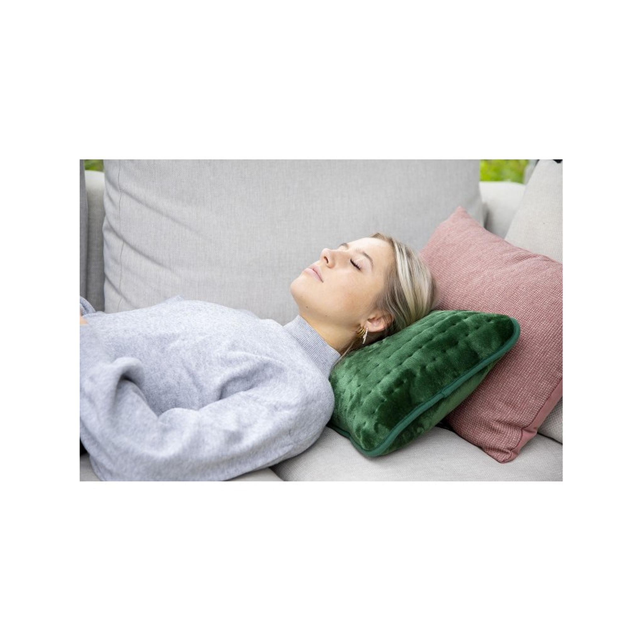 Voir la diapositive 5 : Domo Coussin chauffante 1 place 30 x 40 cm 100w - do638k