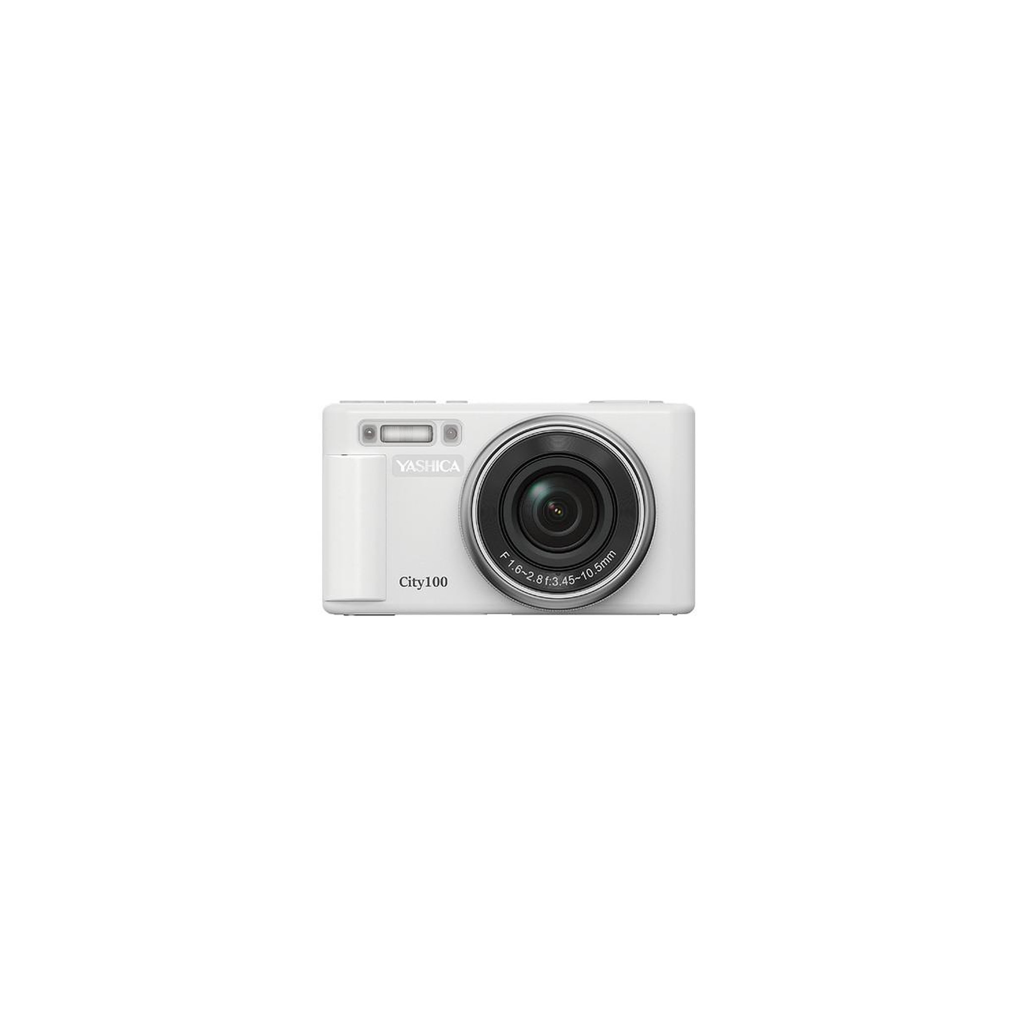 Voir la diapositive 2 : YASHICA Yashica City 100 Appareil-photo compact 72 MP CMOS Argent, Blanc