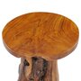 Voir la diapositive 3 : VIDAXL Table basse 40x40 cm Bois de teck massif