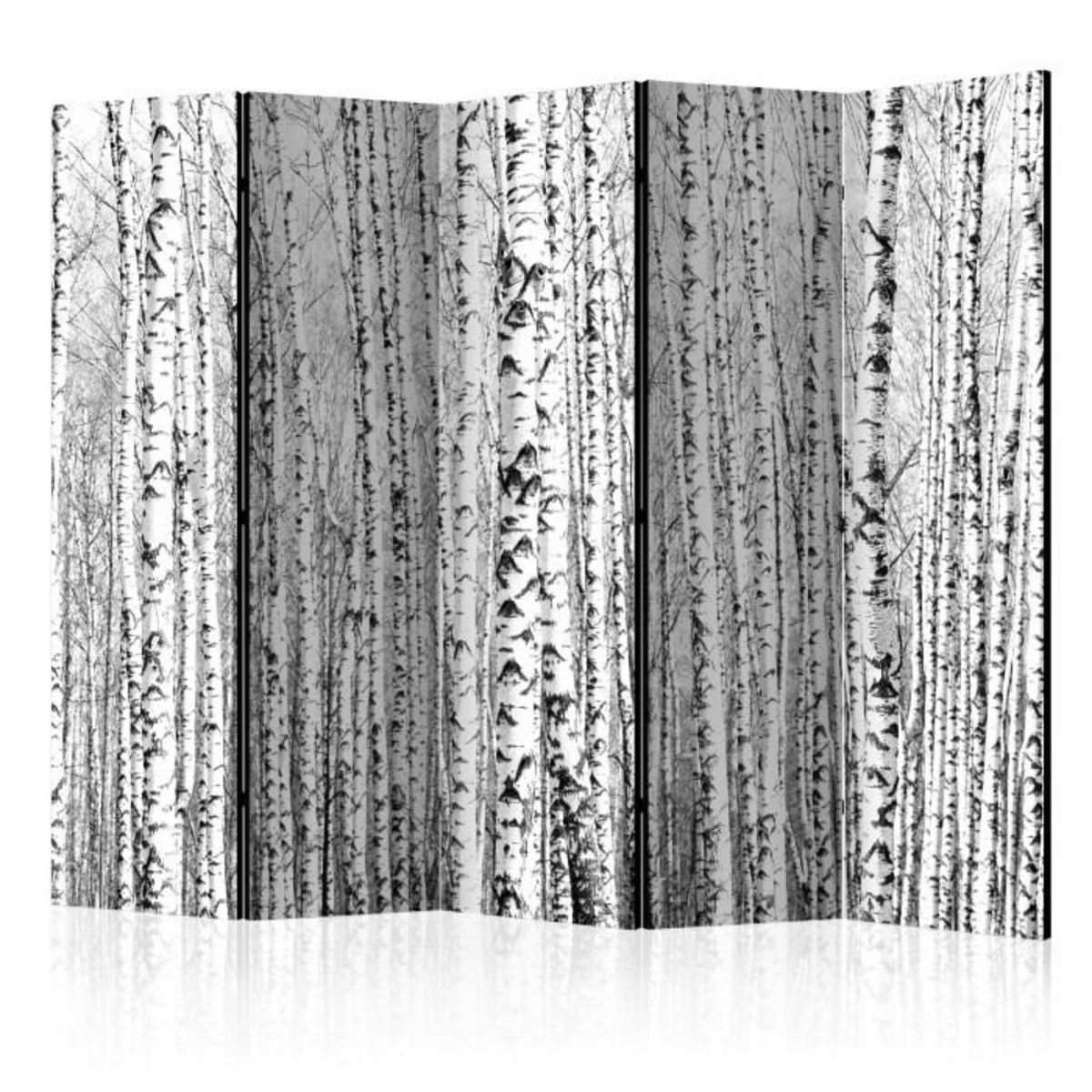 Paris Prix Paravent 5 Volets  Birch Forest  172x225cm