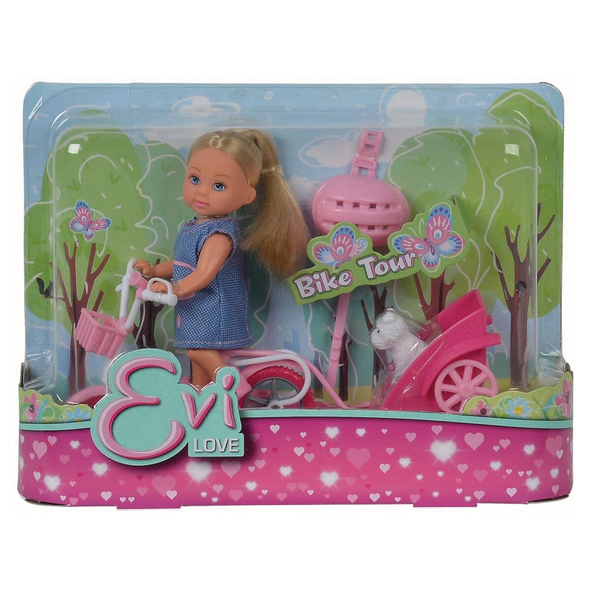 SMOBY Tour de vélo Evi love