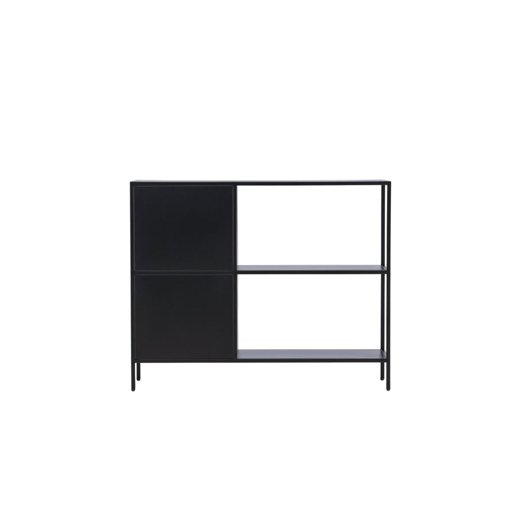 Voir la diapositive 5 : Paris Prix Console design en métal  salta  100cm noir
