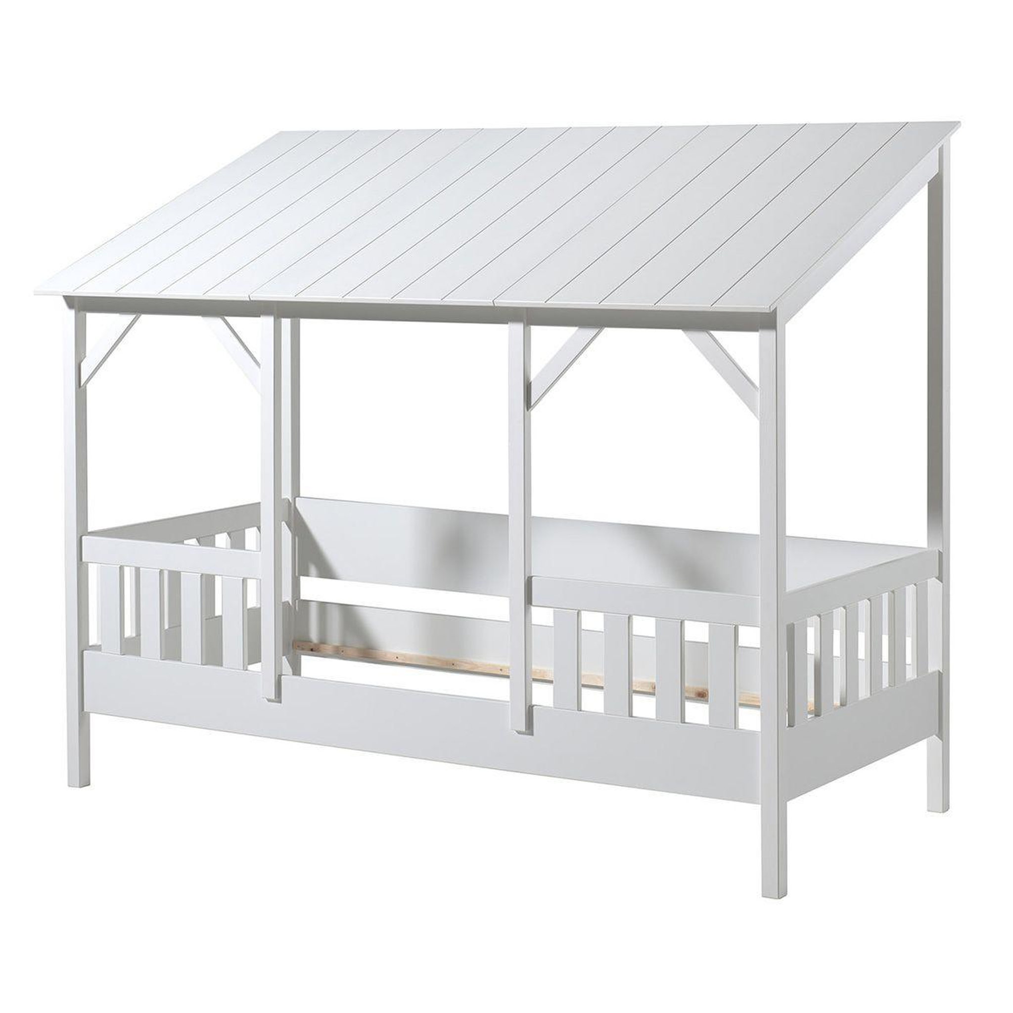 Voir la diapositive 3 : Paris Prix Pack - lit cabane enfant & tiroir  housebed iii  90x200cm blanc