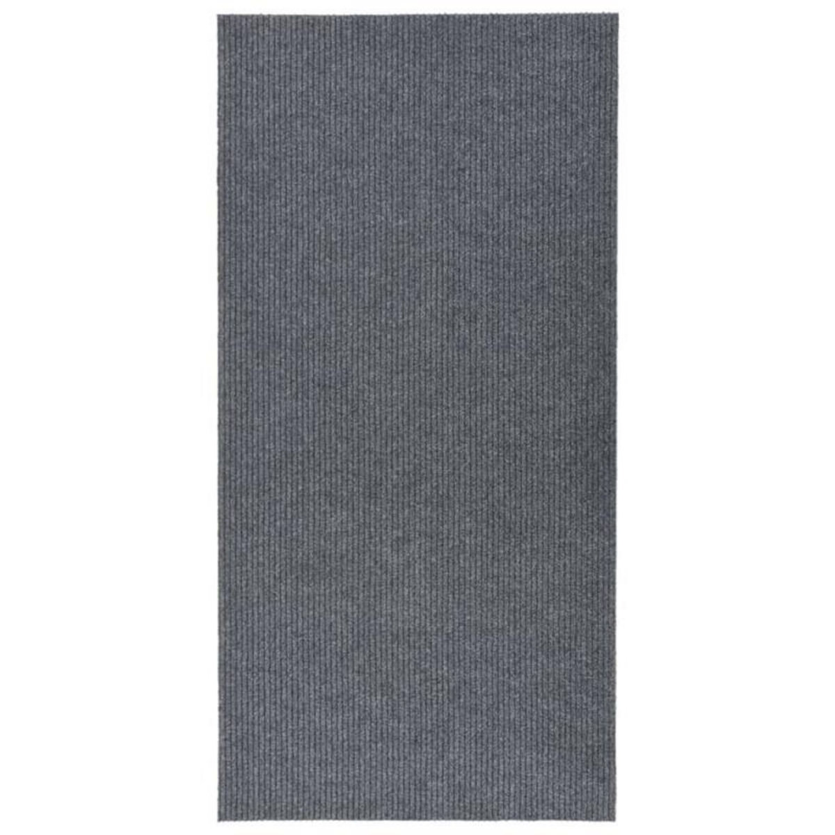 VIDAXL Tapis 100x200 cm Gris