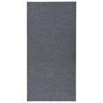 VIDAXL Tapis 100x200 cm Gris