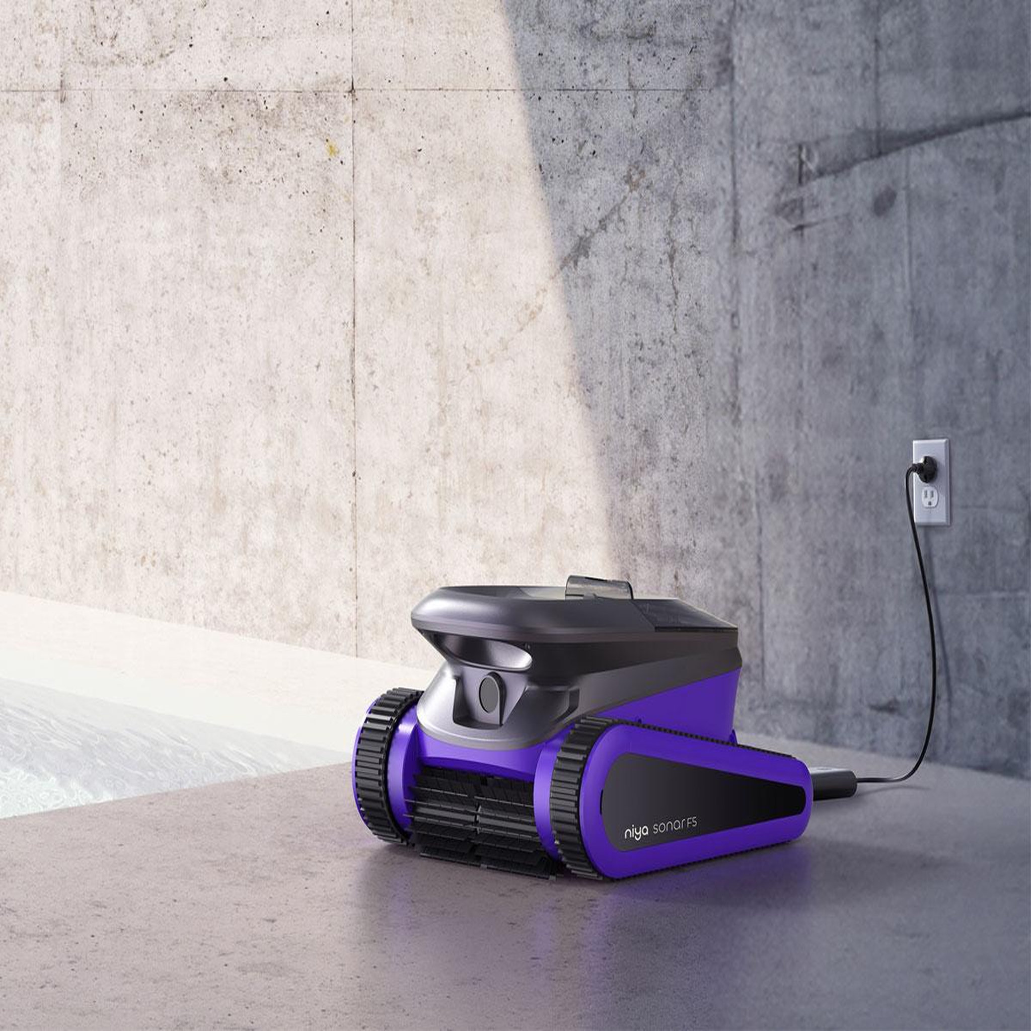 Voir la diapositive 4 : Dolphin Robot de piscine sans fil sonar 50 - niya