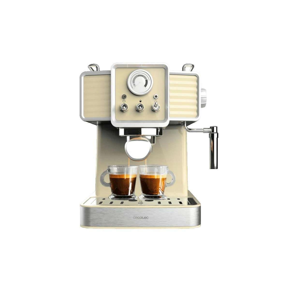 CECOTEC Cafetière Expresso Cecotec Power Espresso 20 Tradizionale acier inoxydable