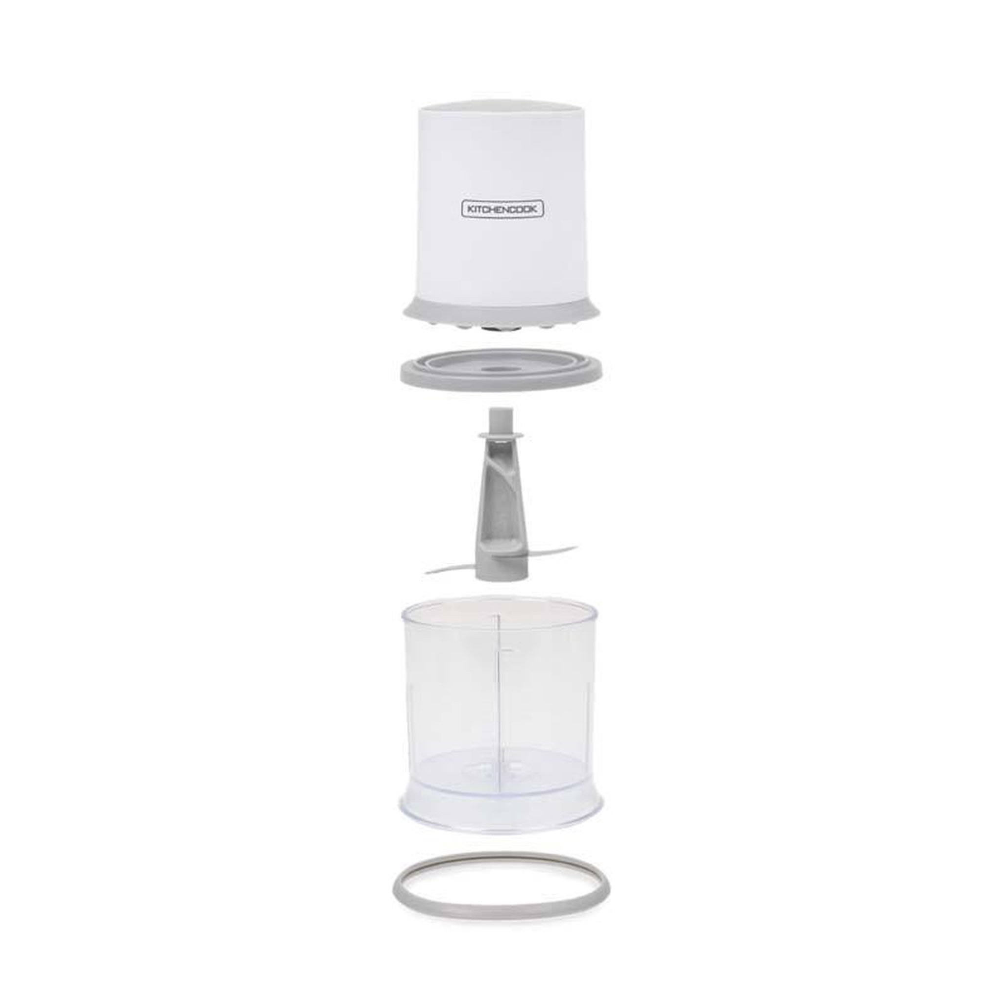 Voir la diapositive 5 : KITCHENCOOK Mini hachoir électrique avec lames en acier inoxydable mixpod400 de kitchencook