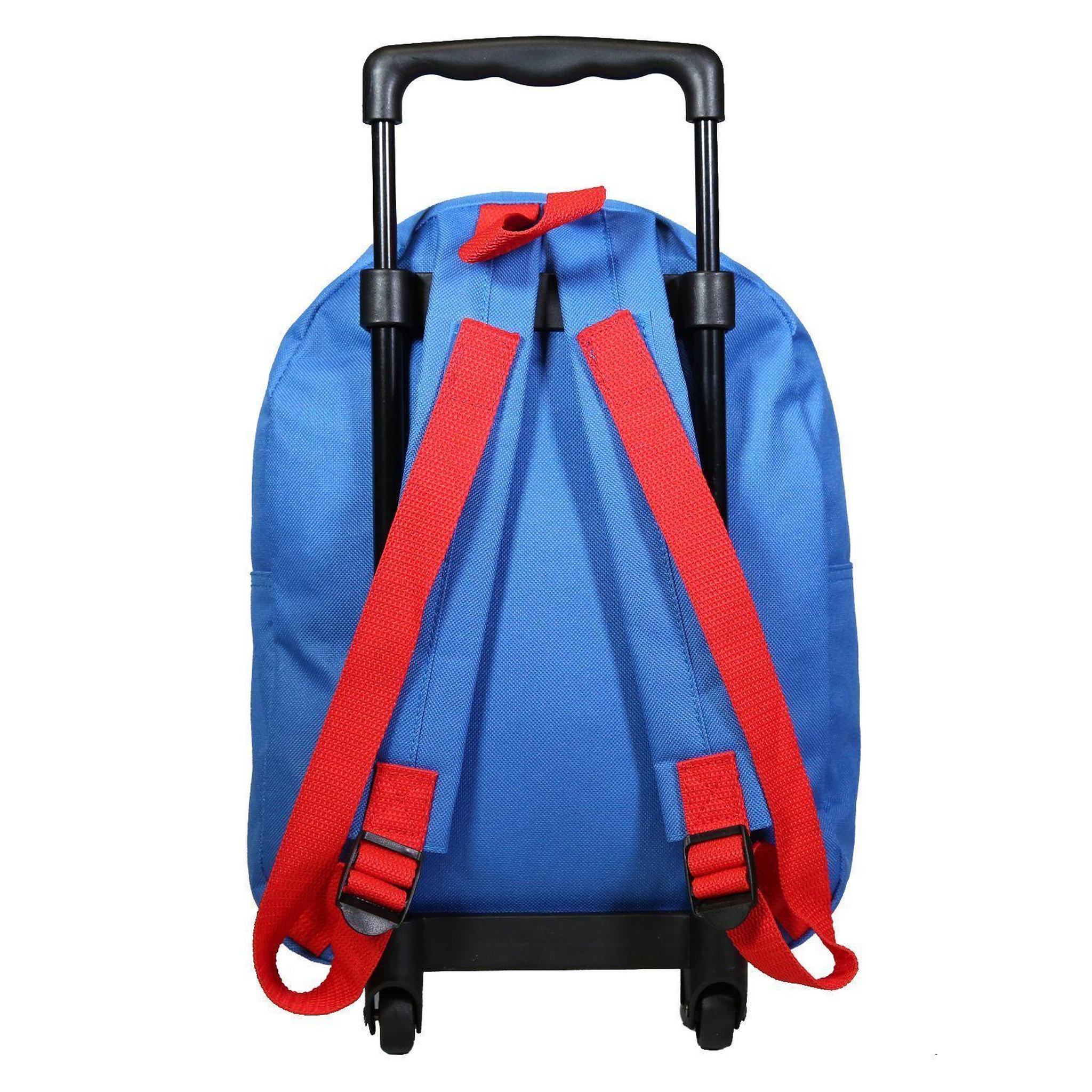 Voir la diapositive 4 : Bagtrotter BAGTROTTER Sac à dos à roulettes 31 cm Disney Mickey Bleu