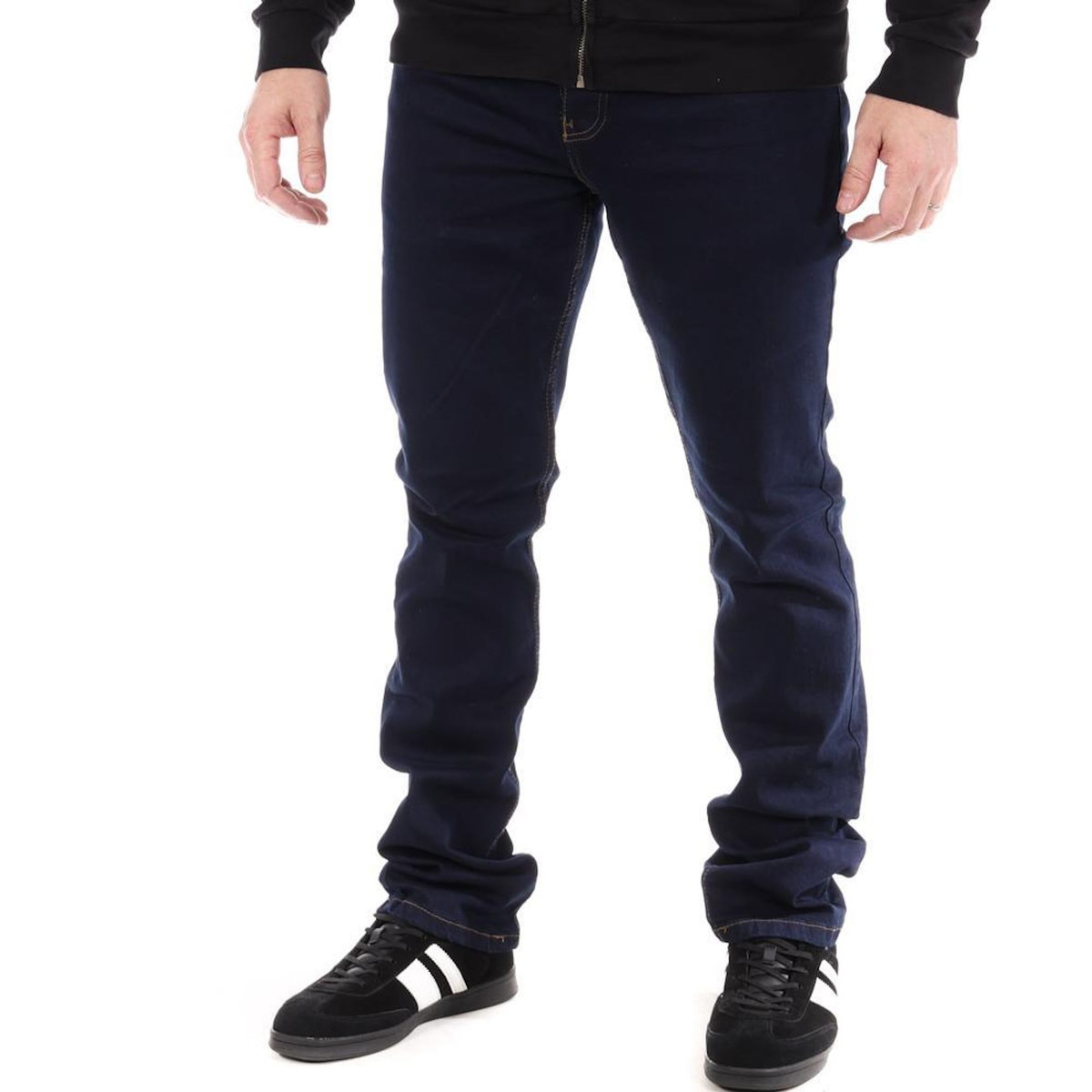 PANAME BROTHERS Jean Bleu Foncé Homme Noir Paname Brothers 200