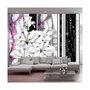 Voir la diapositive 1 : Paris Prix Papier Peint  Crying Lilies on Purple Marble