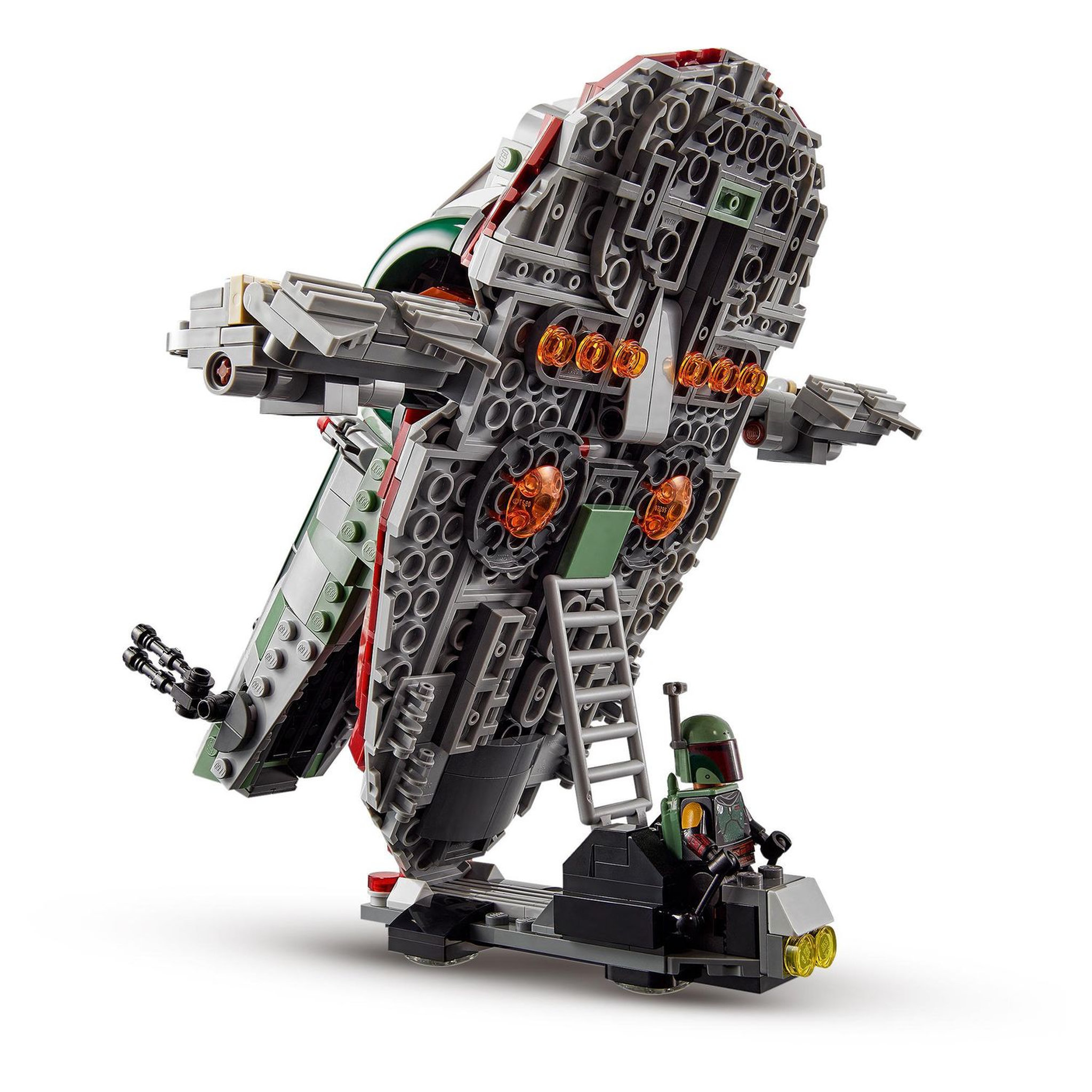 Voir la diapositive 4 : LEGO Star Wars 75312 Le vaisseau de Boba Fett, Set avec 2 Figurines, dès 9 ans