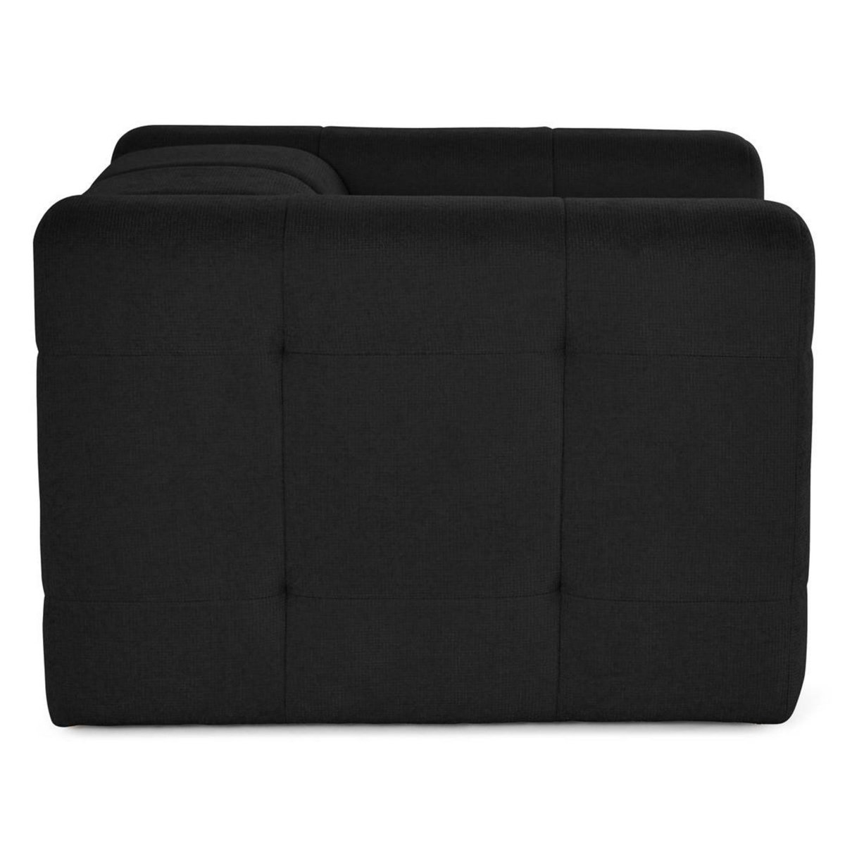 LISA DESIGN Suzano - fauteuil en tissu texturé
