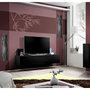 Voir la diapositive 4 : Paris Prix Meuble TV Mural Design  Fly I  160cm Noir