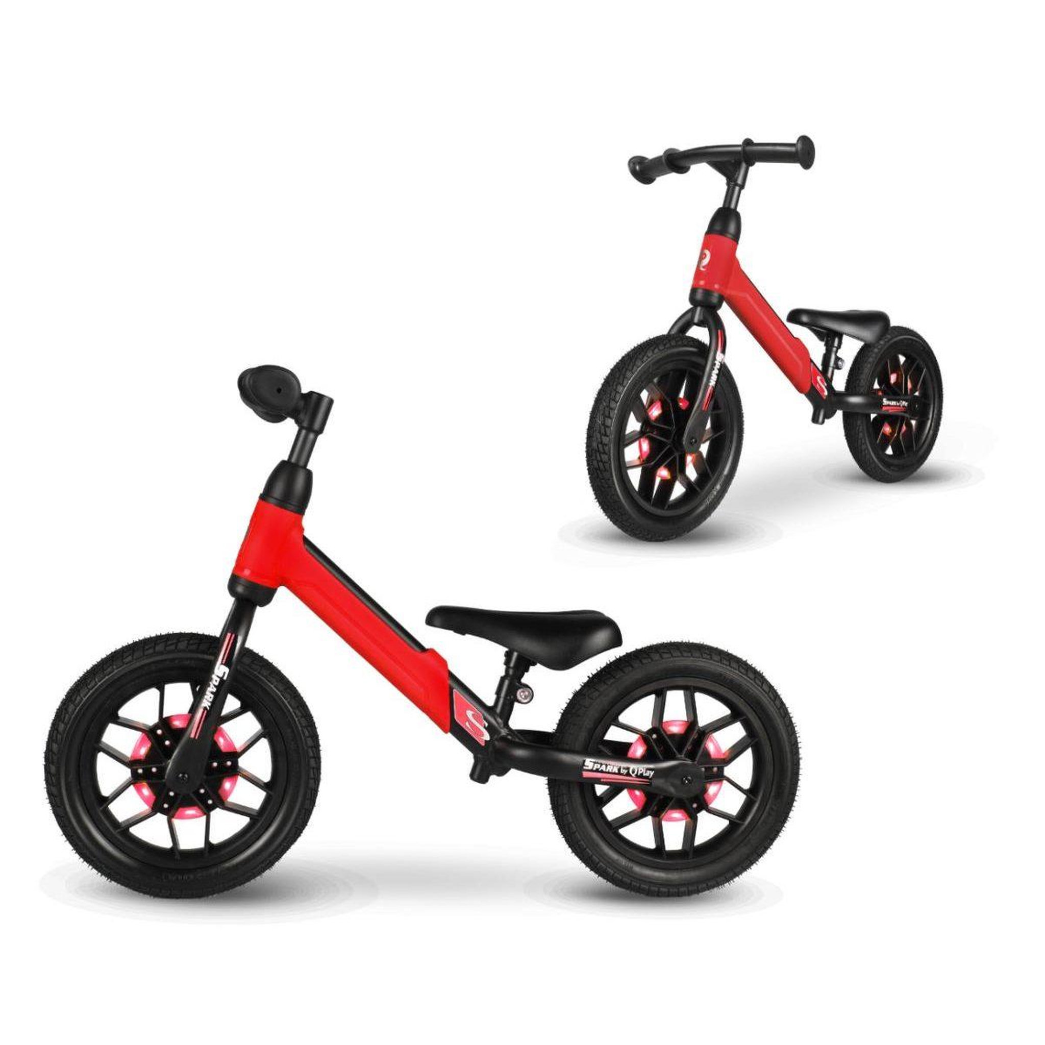 Voir la diapositive 3 : QPLAY Draisienne  spark rouge