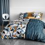 Voir la diapositive 4 : ATELIER DU COTON Housse de couette 240x220 FLORIS + 2 taies coton 57 fils