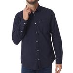 TBS Chemise  Homme TBS BRODY. Coloris disponibles : Bleu