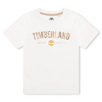 TIMBERLAND T Shirt  Garçon Timberland T600971. Coloris disponibles : Blanc