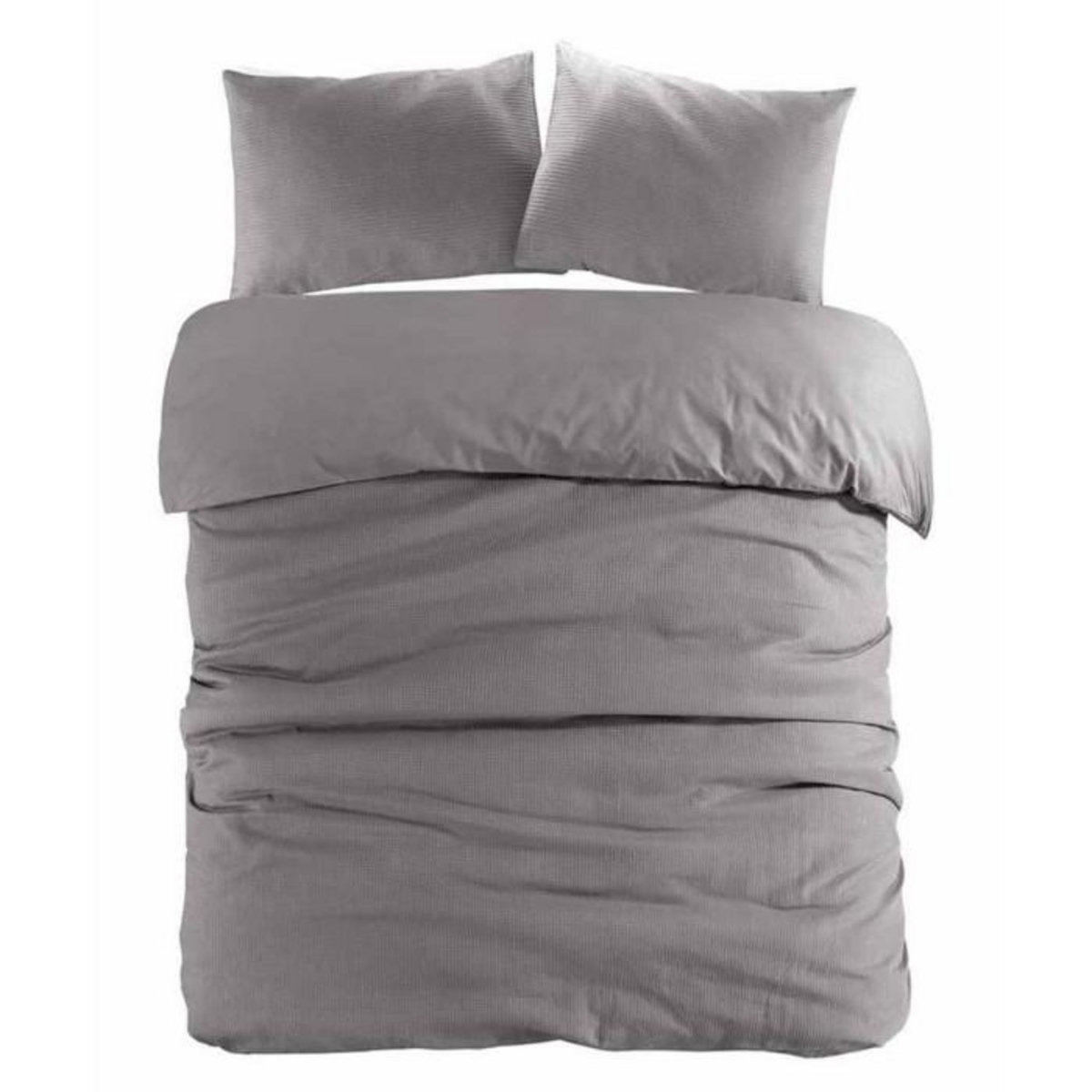 Paris Prix Parure de Lit 3 Pièces  Carla  240x220cm Gris