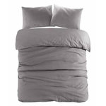 Paris Prix Parure de Lit 3 Pièces  Carla  240x220cm Gris