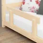 Youdoit Barrière de lit enfant bois massif blanc