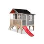 Voir la diapositive 2 : EXIT TOYS Maisonnette en bois pour enfants Loft 350 Gris - Exit Toys