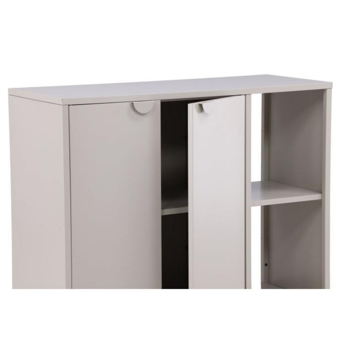 Paris Prix Buffet Design 2 Portes  Piring  110cm Beige
