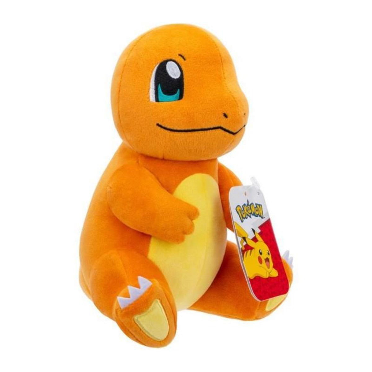 BANDAI Peluche - BANDAI - Pokémon Salameche - 20 cm, pure douceur et tendresse