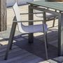 Voir la diapositive 4 : Paris Prix Lot de 2 Fauteuils de Jardin Empilables  Miami  84cm Kaki