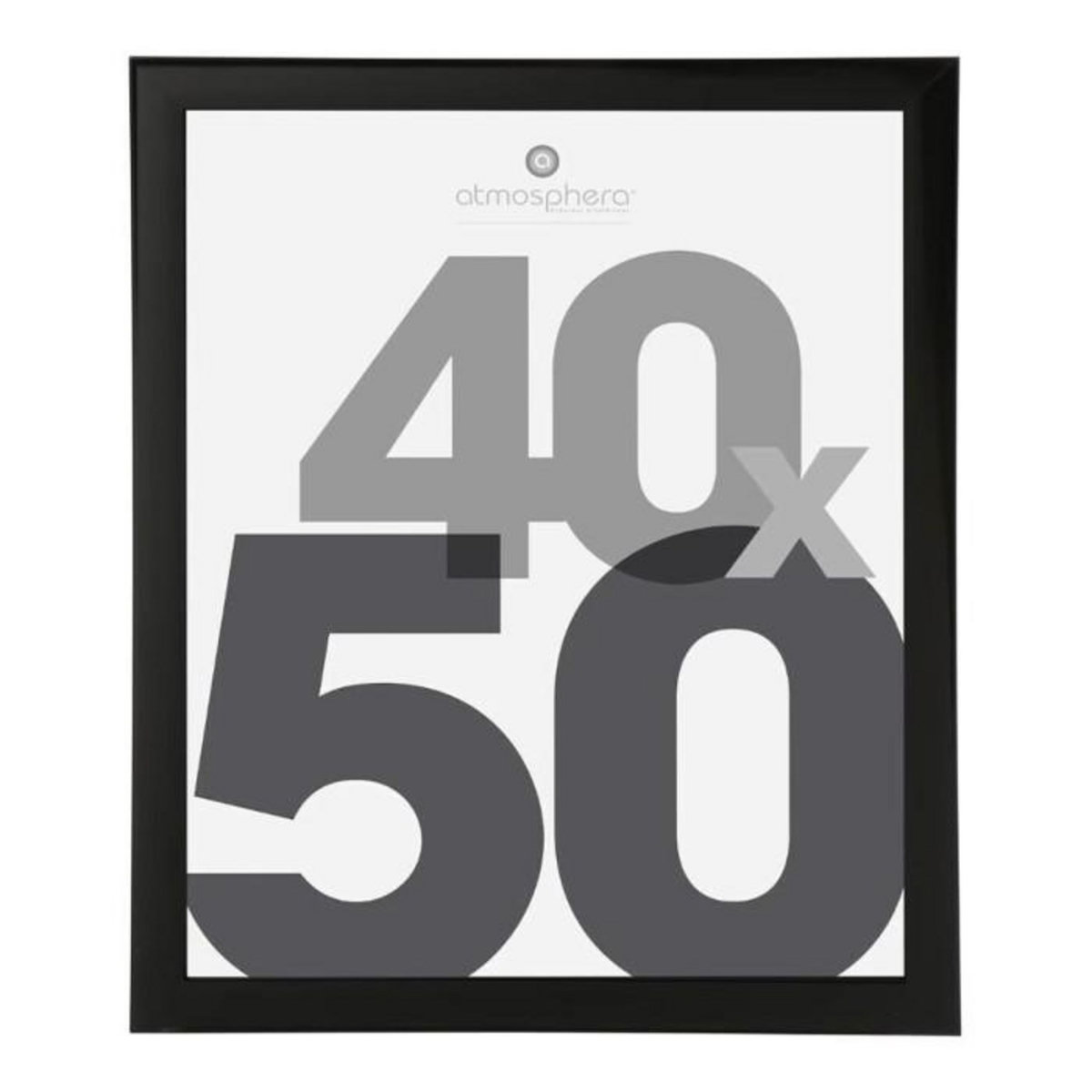 ATMOSPHERA Cadre Photo  Classique  40x50cm Noir