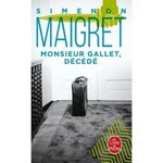 MONSIEUR GALLET, DECEDE, Simenon Georges