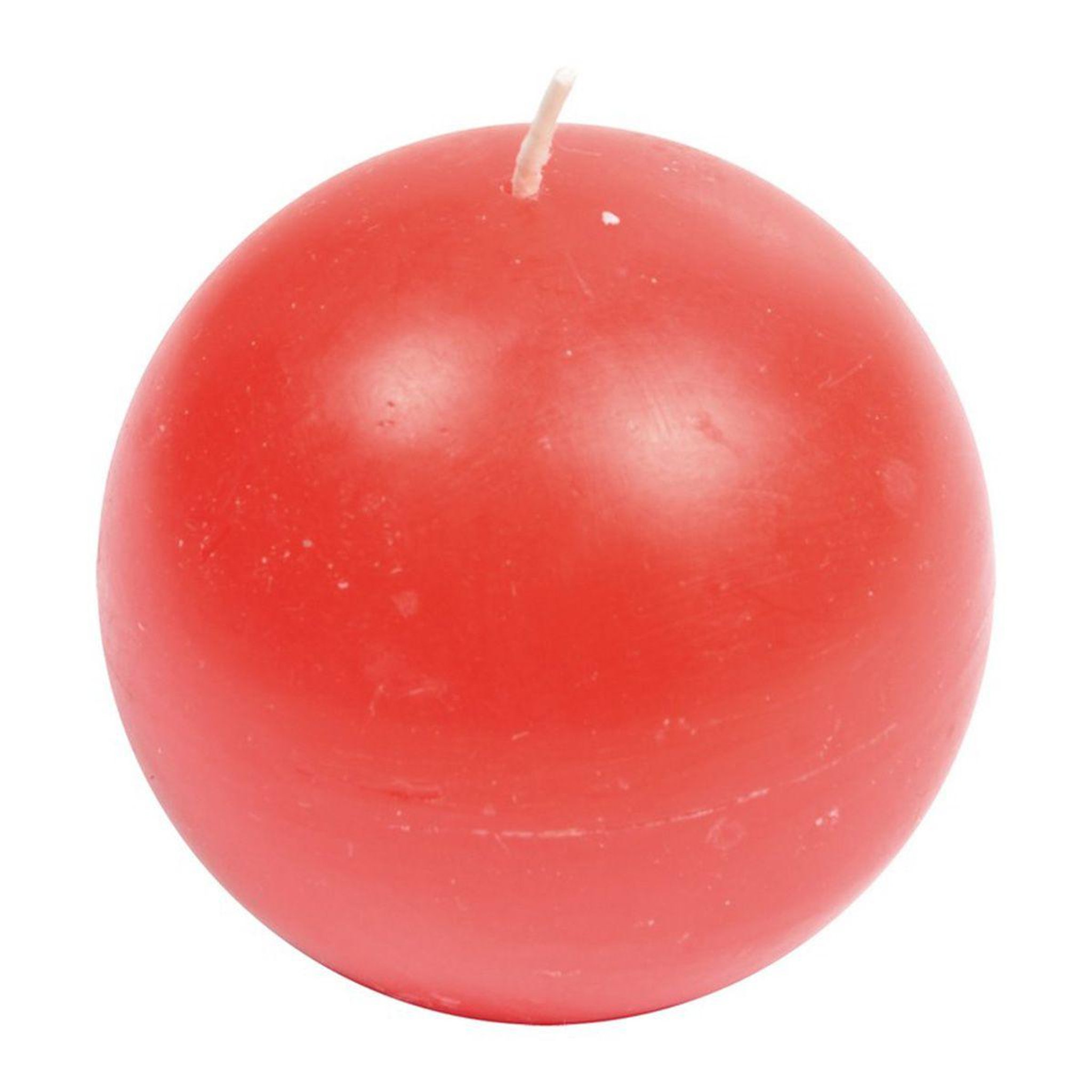 HOMEA Bougie boule parfumée  molid  7cm fraise