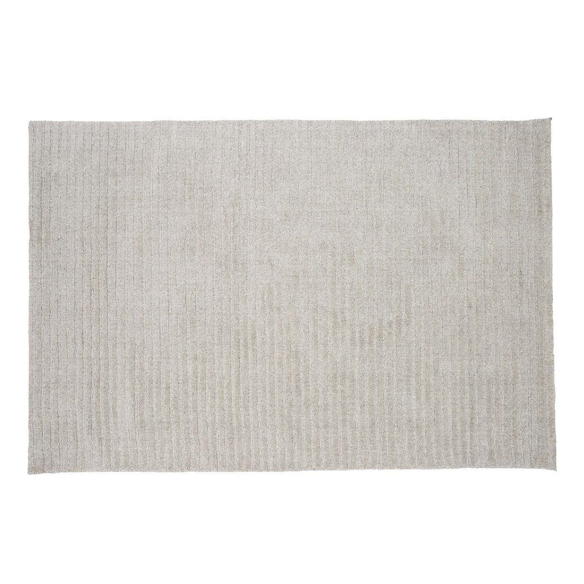Paris Prix Tapis déco en laine  milton  162x230cm gris clair