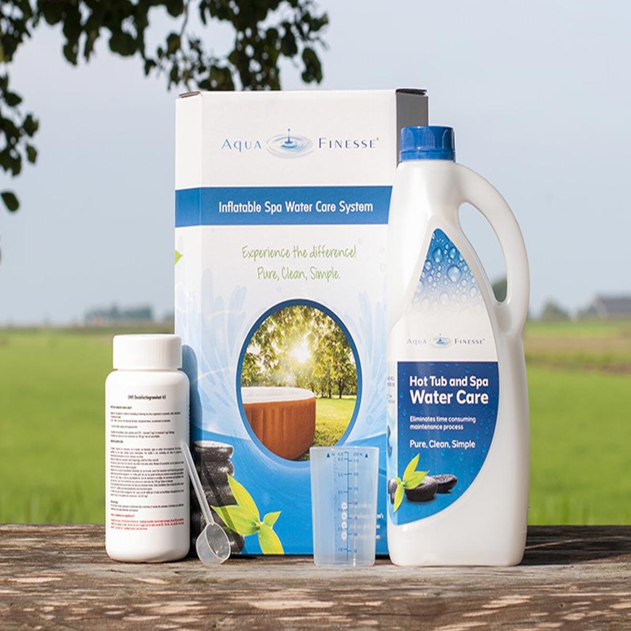 Voir la diapositive 5 : Aquafinesse Coffret de traitement tout en un pour spa - aquafinesse