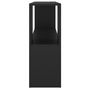 Voir la diapositive 4 : VIDAXL Bibliotheque Noir 100x24x63 cm Bois d'ingenierie