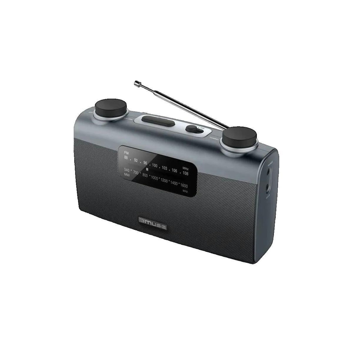 Muse Radio portable Muse M-058 R avec tuner analogique