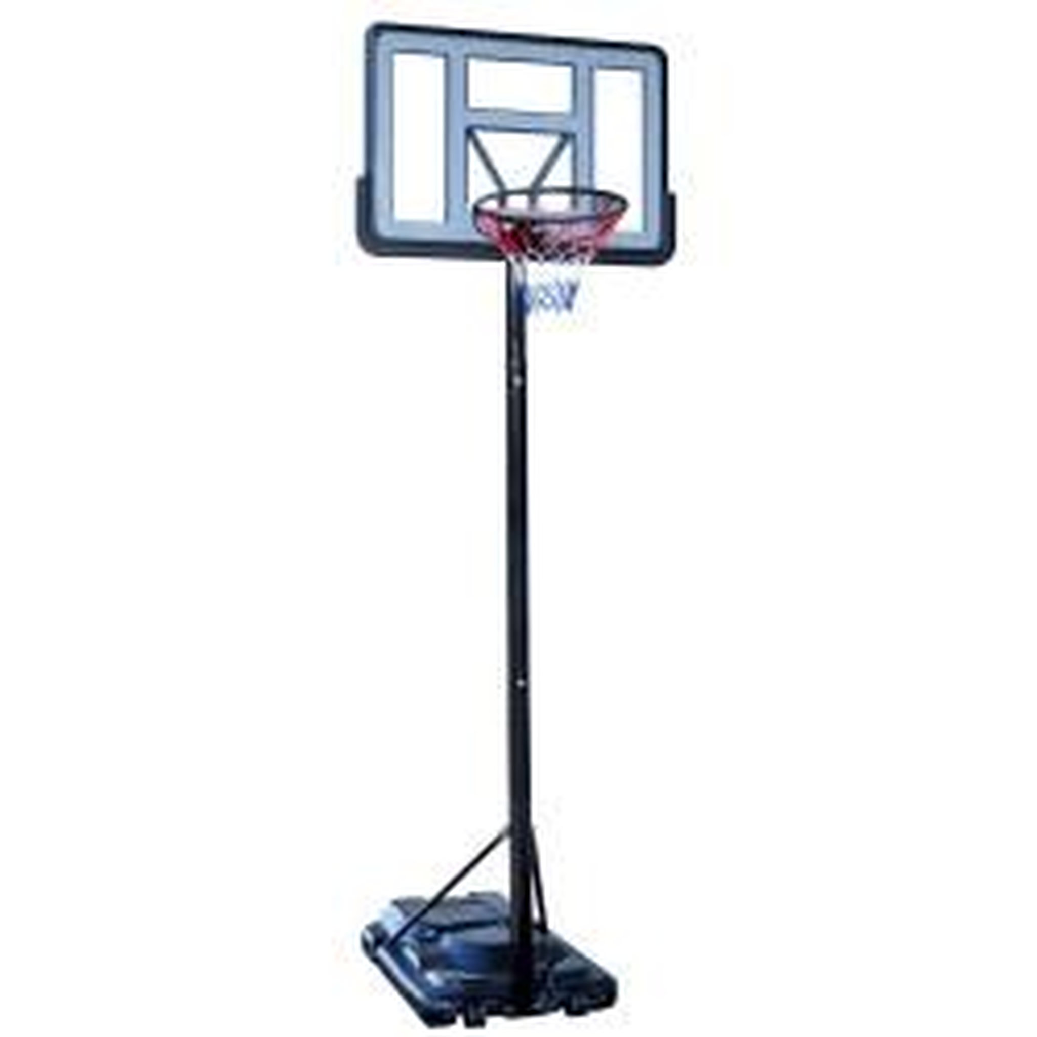 Voir la diapositive 1 : BUMBER Panier de Basket sur pied mobile BOSTON - Diamètre 45 cm - Hauteur Réglable de 2,30m à 3,05m