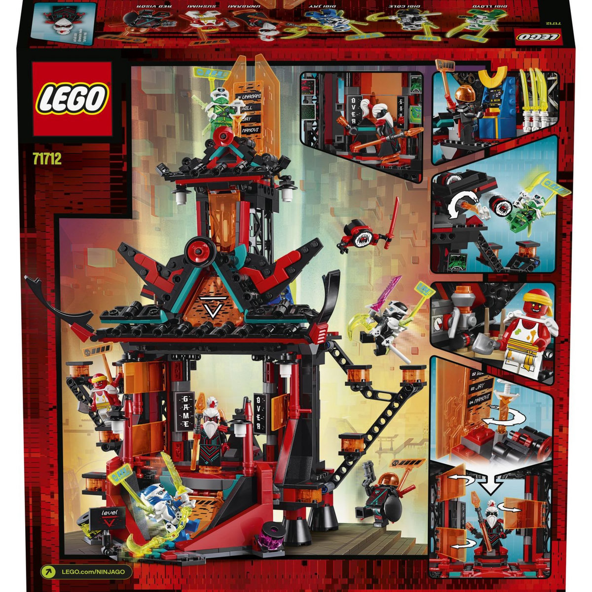 LEGO Ninjago 71712- LeTemple de la Folie de l'Empire