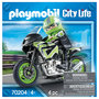 Voir la diapositive 2 : PLAYMOBIL  70204 - City Life - Pilote et moto