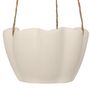 Voir la diapositive 2 : ATMOSPHERA Cache-Pot Suspendu  Wild Romance  17cm Blanc