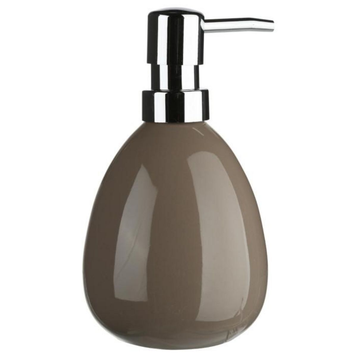 Paris Prix Set de 3 Accessoires Salle de Bain  Sun  14cm Taupe