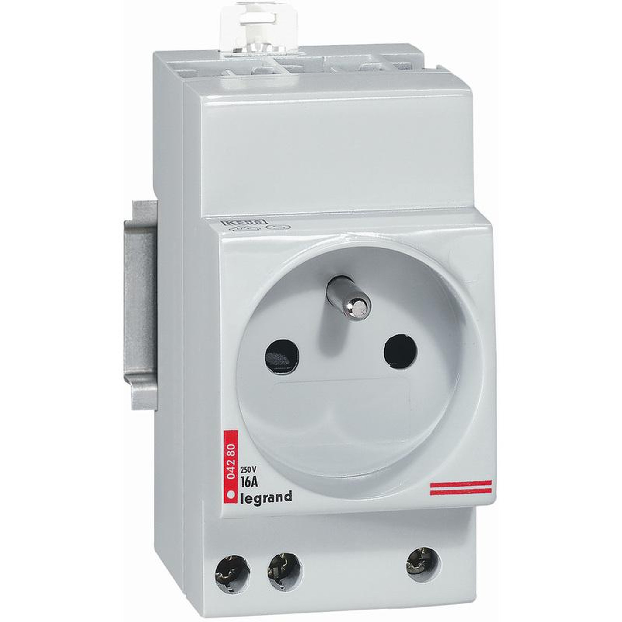 Legrand Prise module 2 pôles + terre 10/16A 250V