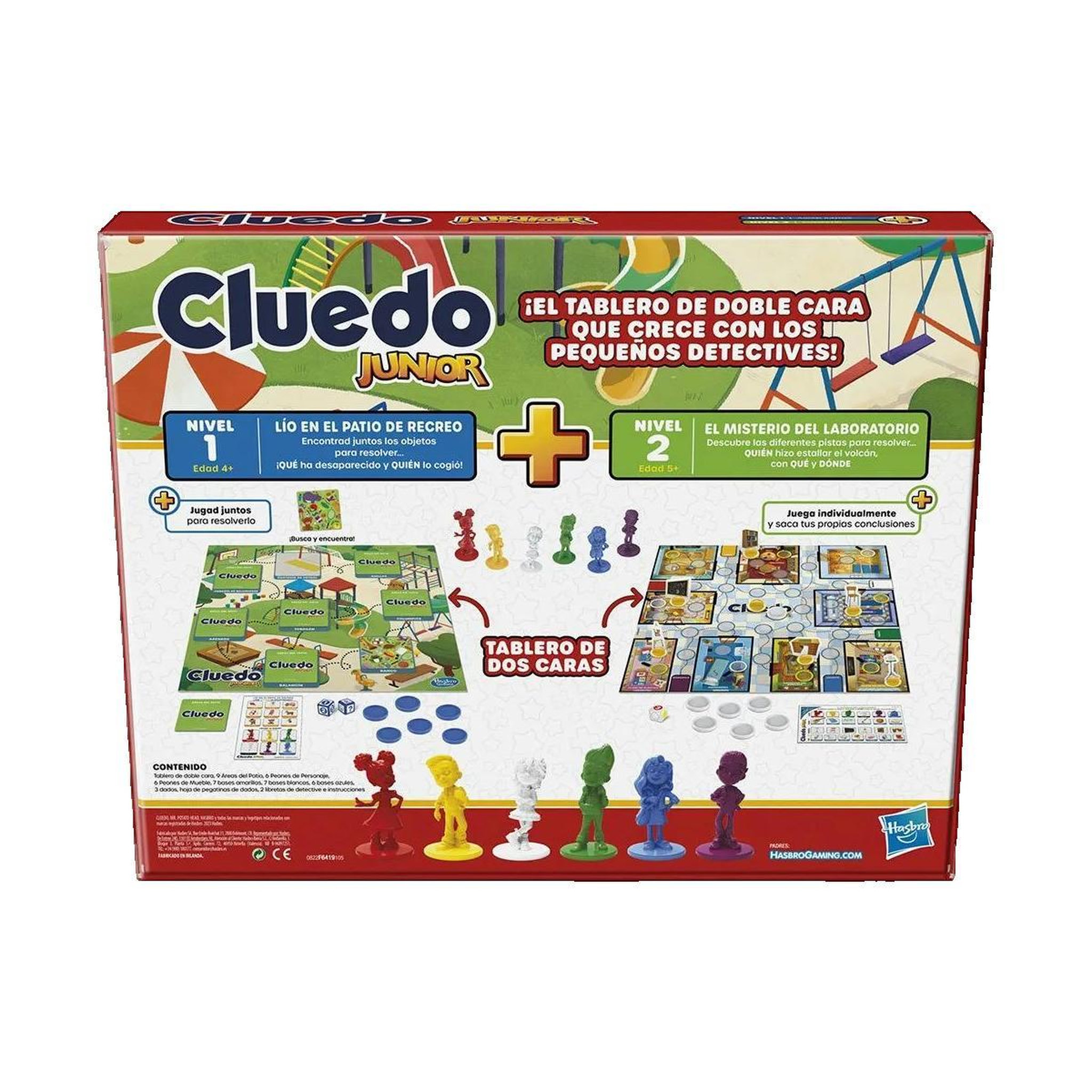 Voir la diapositive 2 : HASBRO Jeu de société Hasbro Cluedo Junior